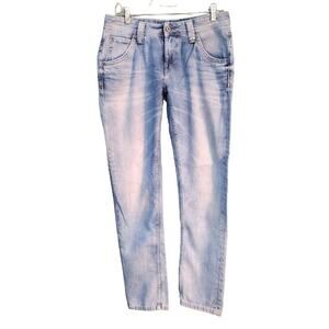 Pepe Jeans London‎ Womens Boyfriend Tapered Leg Jeans, Waist 27"